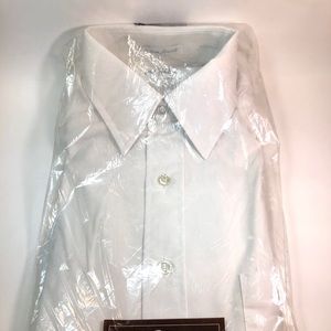 Vintage M.Epstein white dress shirt made in USA